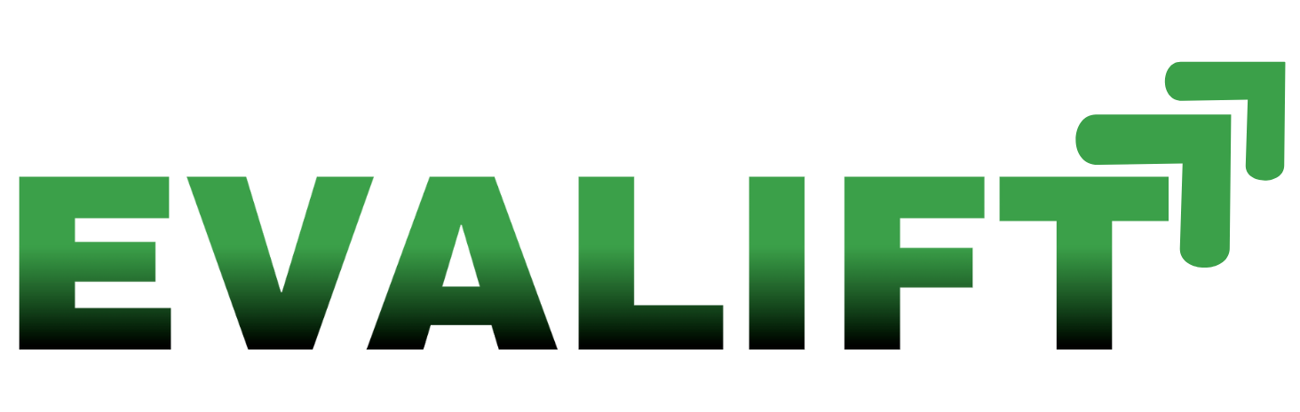 Logo Evalift sur fond transparent sans slogan